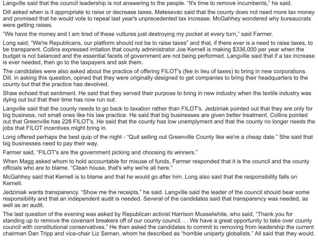 Council Challengers Make Sales Pitch to Voters - The Times Examiner_Page_2